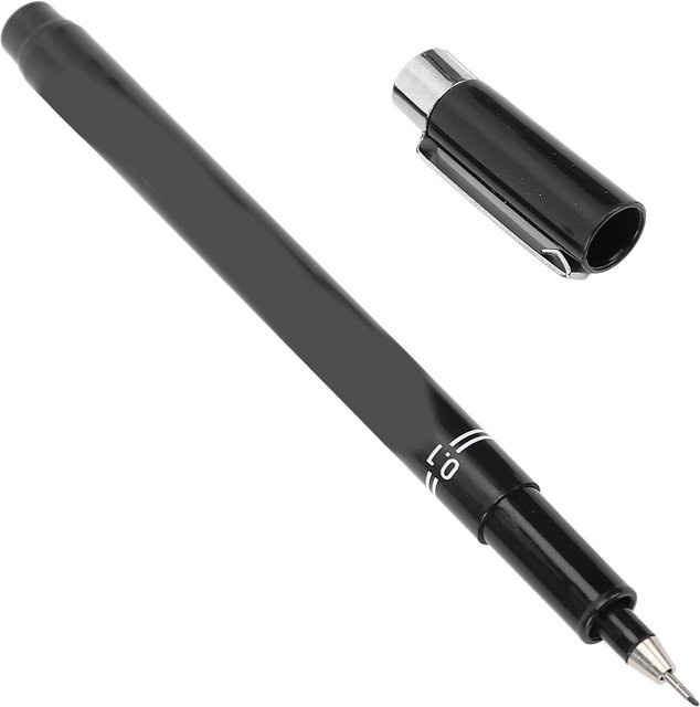 GoolRC Fineliner Zeichenstift mit doppelten Spitzen in Schwarz, 0,1 mm Stärke - Bild 1