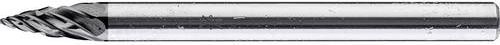 PFERD Frässtift SPG 0307/3 ALLROUND HC-FEP aus Hartmetall in Silber, Arbeitslänge: 7 mm, Durchmesser: 3 mm, Schaftdurchmesser: 3 mm, Gesamtlänge: 37 mm - Bild 1