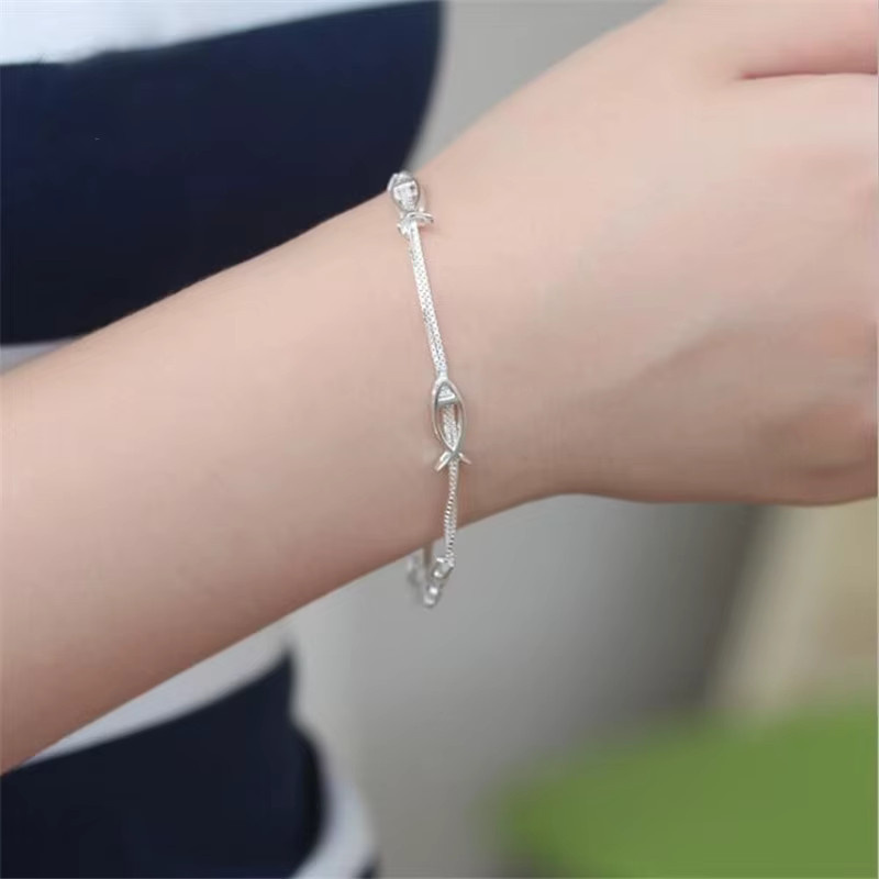 GaGa-Duck Armband, 925 Silber, Fisch-Motiv - Bild 2