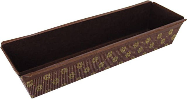 Schneider Backform aus Papier, braun, rechteckig, L x B x H: 26 x 5 x 5 cm, 504 Stück - Bild 1