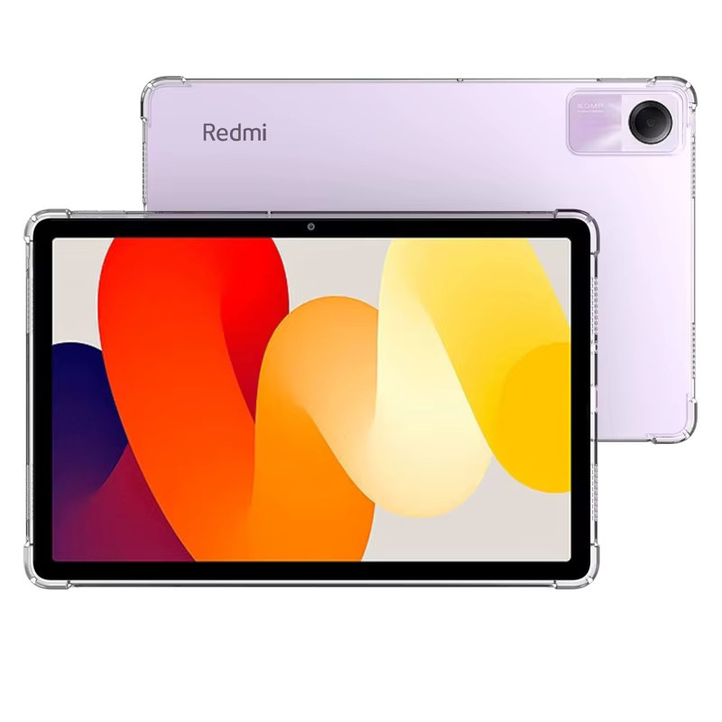 Xiaomi Schutzhülle für Redmi Pad SE 11 2023 aus transparentem Silikon TPU mit Air-Bags und Stoßfestigkeit - Bild 2