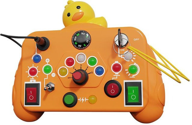 Linyi toy car Kinder Busy Board, Sensorisches Spielzeug, ab 2 Jahre - Bild 1