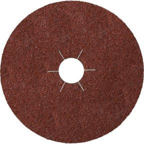 Klingspor Fiberscheibe FS 764 Universal für Winkelschleifer, Farbe: Braun, Korn: 120, Durchmesser: 125 mm, Breite: 22 mm - Bild 1