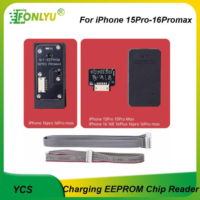 YCS MY4001 Schichtloser Lese- und Schreib-IC-Programmierer für iPhone 15 Pro, 15 Pro Max, 16 Pro und 16 Pro Max in Schwarz - Bild 1
