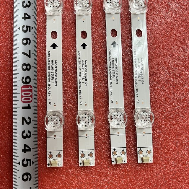 LED-Streifen für Hisense TV Modelle 55B7101UW H55B7100UK H55B7100 H55B7300 H55B7300UK H55BE7000UK H55BE7000IL H55BE7200 H55B7500 H55BE7400 in Weiß - Bild 1