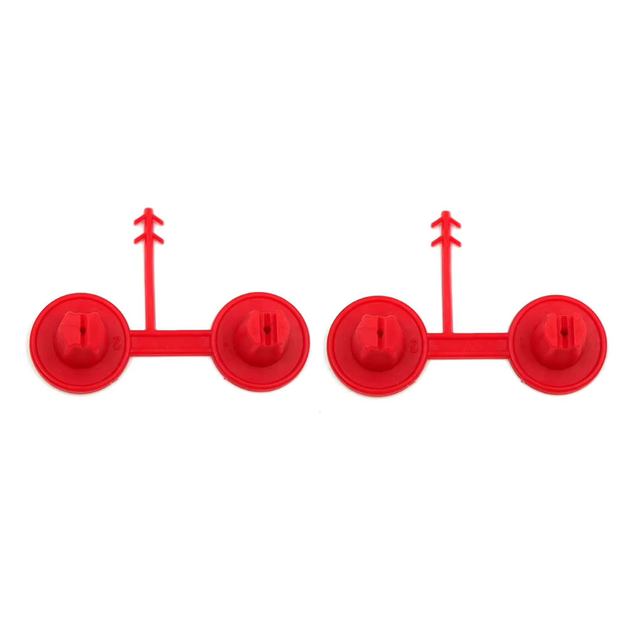 Wiederverwendbare Polyurethan-Sprühschaumdüsen für die Decken- und Wandisolierung in Rot, B/D: 5,5 x 2 cm - Bild 2