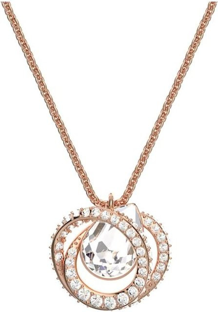 Swarovski Anhänger Halskette, Roségold, Kristall, Damen - Bild 1