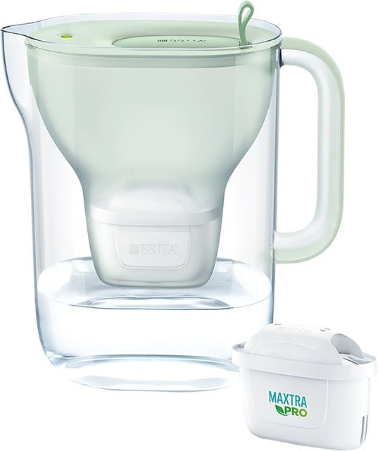 BRITA Wasserfilter-Kanne Style ECO in transparent inklusive 1x MAXTRA PRO ALL-IN-1 Filterkartusche - Bild 1
