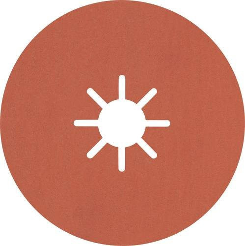 Bosch Expert R782 Prisma Ceramic Fiberschleifscheibe für Metall, Durchmesser: 180 mm, Bohrungs-Ø: 22,23 mm, 25 Stück - Bild 1