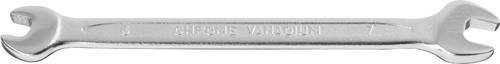 TOOLCRAFT Doppel-Maulschlüssel in Silber, Schlüsselweite 6 - 7 mm - Bild 1