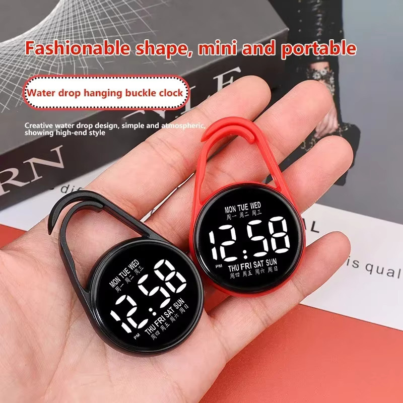 Elektronische LED-Hängeuhr, Unisex - Bild 2