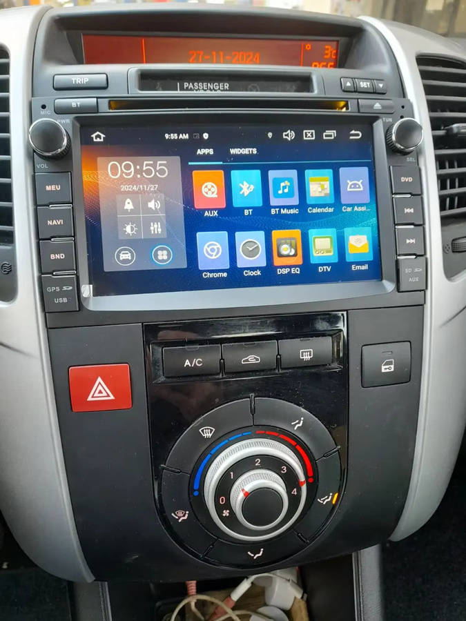 CHSTEK Android Autoradio für Kia Ceed ED Venga (2007-2016) mit Carplay, GPS, WiFi und Bluetooth 5.0 in Schwarz - Bild 4