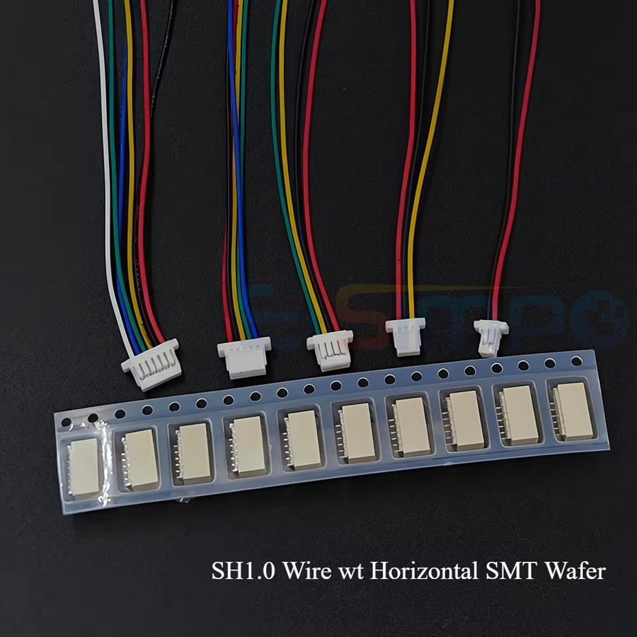 E-SIMPO 10er-Set Steckverbinder Buchsengehäuse mit Kabel und Stecker Wafer SH1.0 ZH1.5 PH2.0 XH2.54 - Bild 2
