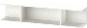 Duravit Regal Ketho.2 in Weiß Supermatt mit 3 Fächern, B: 80 cm, T: 15 cm, H: 17 cm - Bild 1