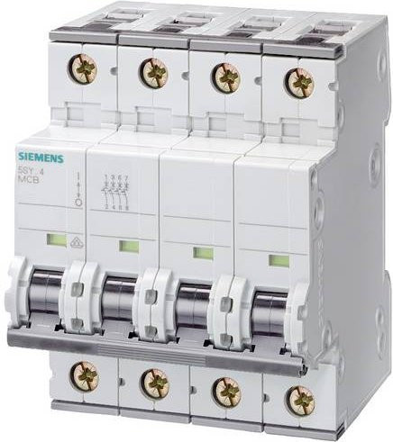 Siemens Leitungsschutzschalter 5SY8414-7, 0,3 A, 230 V / 400 V, Weiß - Bild 1