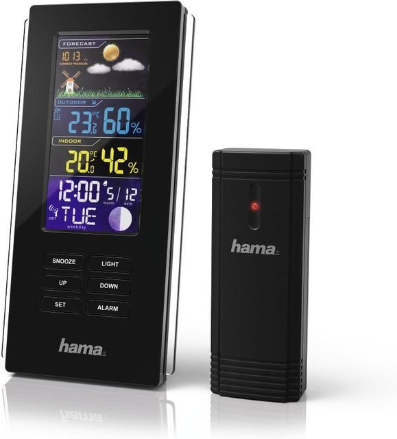 Hama Wetterstation Color Edge 00186312 - Bild 1