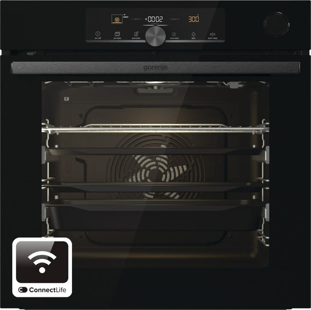 Gorenje Einbaubackofen BPSA6747A08BGWI in Schwarz - Bild 1