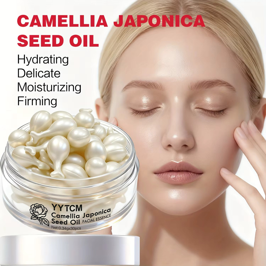 Kameliensamenöl-Essenz-Kapseln, Serum mit Retinol und Niacinamid, 30 Stück - Bild 2