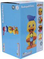 VEDES Baby Badespaß-Ente mit Löffel, Badespielzeug, ab 1 Jahr - Bild 1