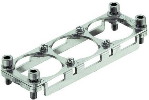Harting Halterahmen Buchseneinsatz in Silber 09110009974 - Bild 1