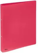 PAGNA Ringbuch A4 aus Kunststoff in Rot mit 2 Ringen