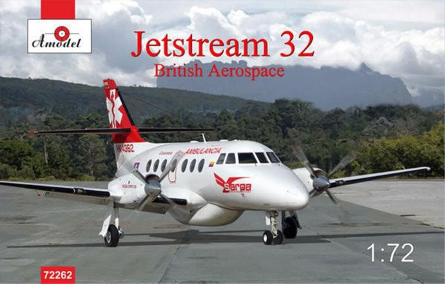Jetstream 32 British airliner, A-Model, 1:72, Fahrzeuge, Weiß - Bild 1