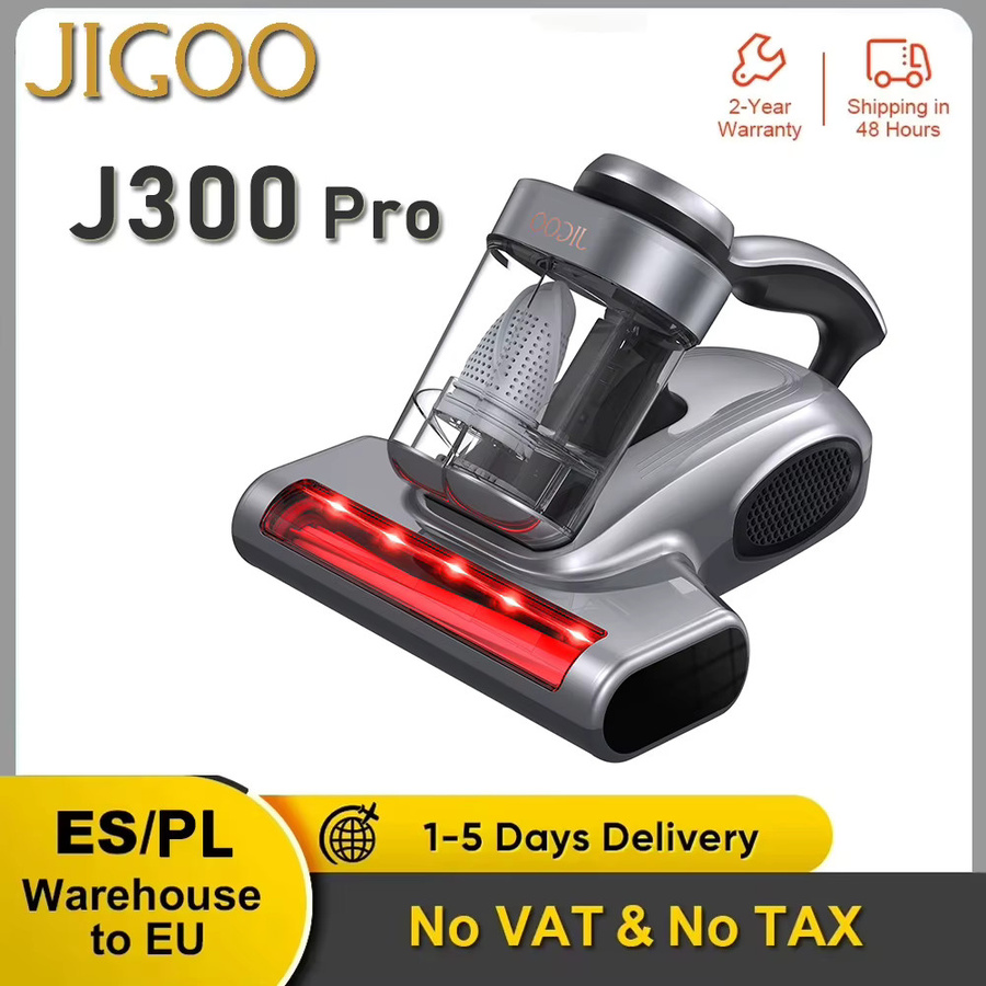 JIGOO J300 Pro Intelligenter Matratzenreiniger mit 550W Motor, 14KPa Saugkraft, UV-Licht, Infrarot-Sterilisation, Ultraschall-Vibration und 60 °C Heißluftreinigung - Bild 6
