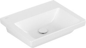 Villeroy & Boch Waschtisch Subway 3.0, rechteckig, weiß, B: 55 cm, T: 44 cm - Bild 1