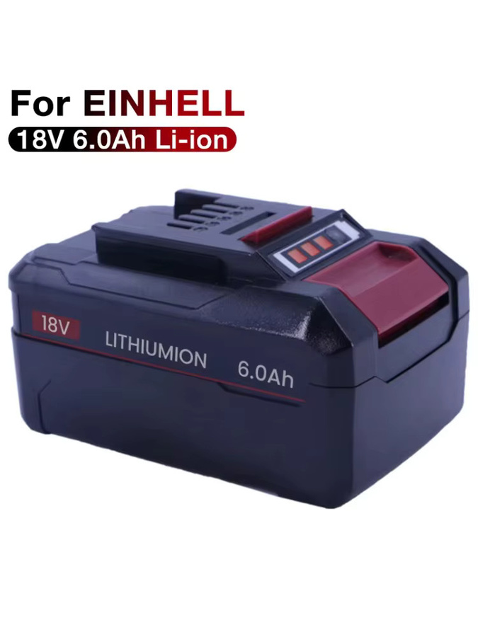 Einhell Ersatzakku EIN18C2 18 V Li-Ionen Akku Power X-Change 6000 mAh Schwarz - Bild 5
