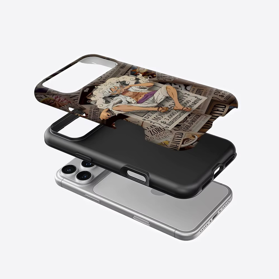One Piece Bounty Poster Handyhülle mit Magnetfunktion für iPhone 17 16 15 14 Pro Max Plus, Tough Case, Mehrfarbig - Bild 2