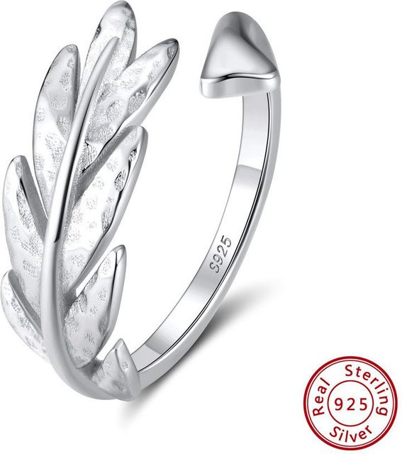 Ring 925 Sterlingsilber, Koreanischer Stil, offener Ring, Damen - Bild 1
