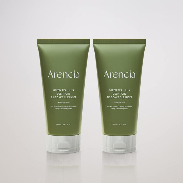 Arencia Grüntee + LHA Mochi Seife Reiniger, 2 x 150 ml, Unisex - Bild 1