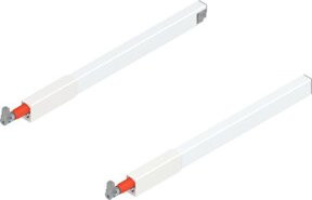 Blum Längsreling oben für TANDEMBOX intivo und antaro Frontauszug, Nennlänge 350 mm, Seidenweiß - Bild 1