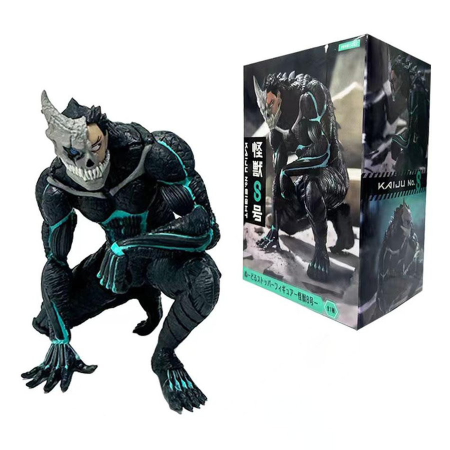 Fashnics Kaiju Number Eight Anime Figur Kafka Hibino Monsterform Dekorationsmodell aus PVC, Höhe: 21 cm - Bild 4