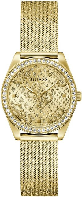 Guess Armbanduhr, Quarz, Edelstahl, Gold, 32 mm, Damen - Bild 1