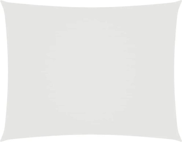 vidaXL Sonnensegel aus Oxford-Gewebe rechteckig in Weiß B/T: 700 x 600 cm - Bild 1