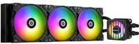 Enermax LIQMAXFLO 420 ARGB AIO-Wasserkühlung in Schwarz mit Multicolour-Beleuchtung - Bild 1
