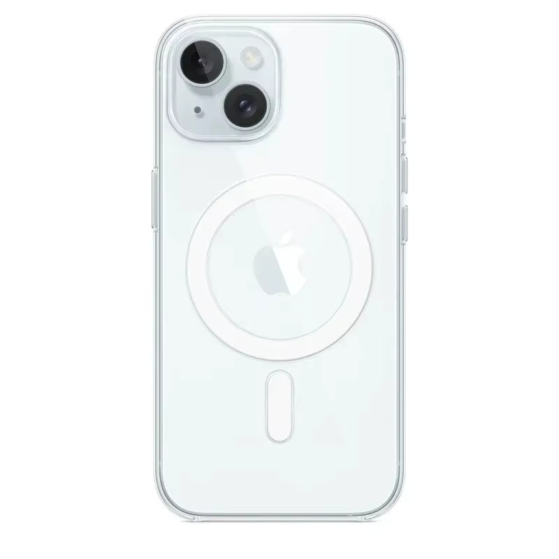 EIENACOCO Transparente Magnetische Handyhülle für iPhone kompatibel mit MagSafe, Acryl Klare Schutzhülle - Bild 5