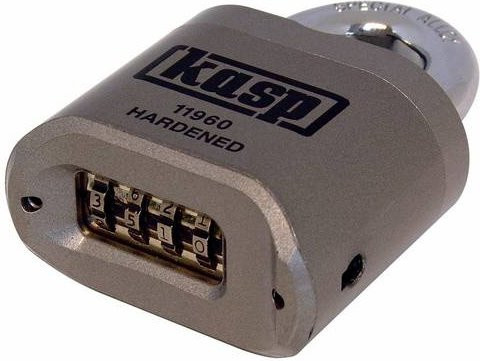 Kasp K11960D Zahlenschloss Kombination Silber aus Stahl - Bild 1