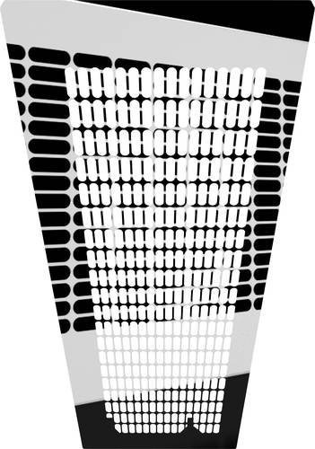 Rittal Frontblende aus Stahl in Grau B: 80 cm, H: 30 cm - Bild 1