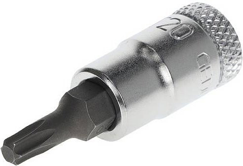 Gedore Schraubendrehereinsatz Bit Innen-TX T20, 1/4 Zoll, Silber - Bild 1