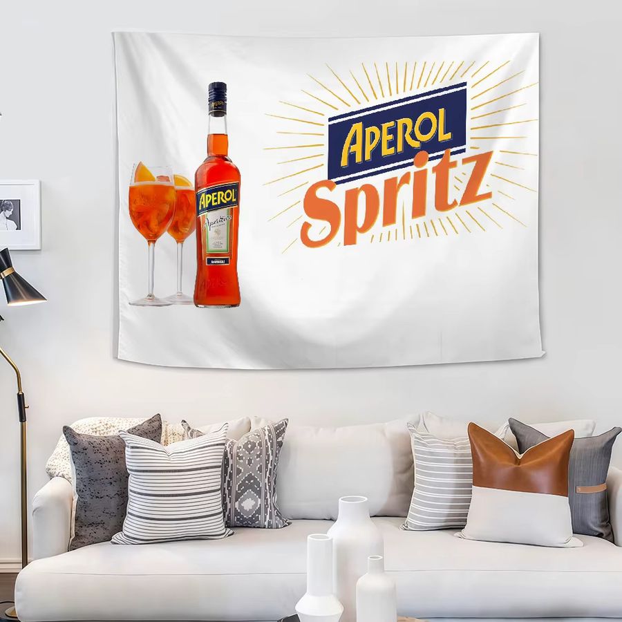 Aperol Flagge in Orange für Party und Festival Dekoration - Bild 2