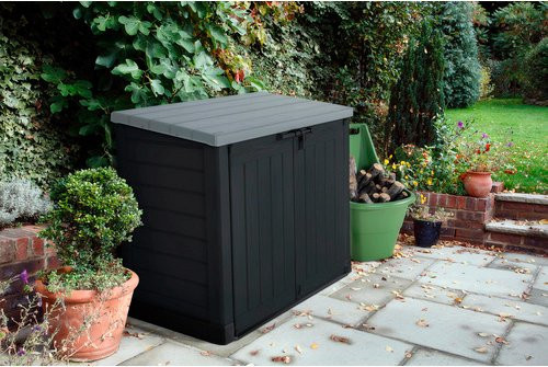 Keter Aufbewahrungsbox Store It Out Max in Anthrazit/Grau mit 1200l Volumen, B/T/H: 145,5 x 82 x 125 cm - Bild 1