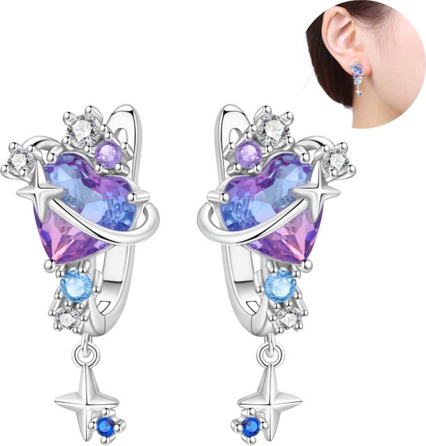 PANPOKI Ohrringe, 925 Sterling Silber, Damen - Bild 1