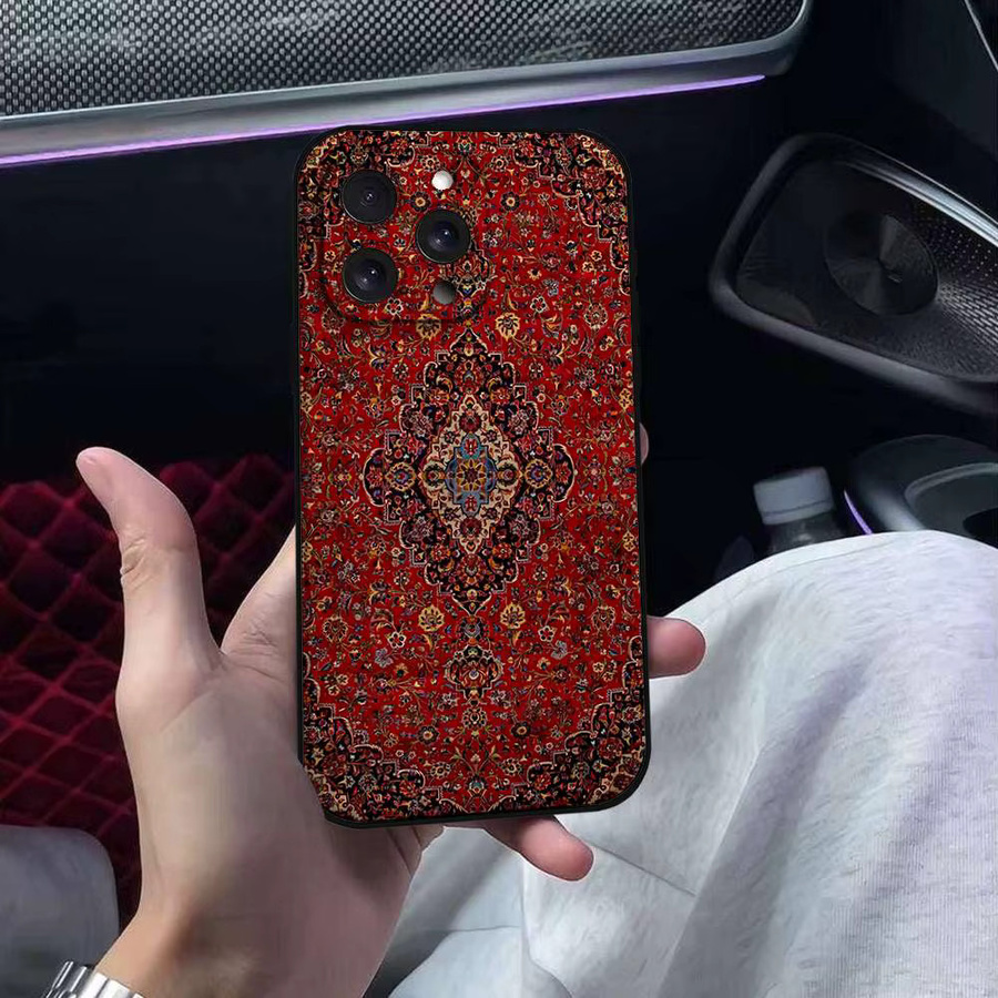 Weihnachtliche Handyhülle für Apple iPhone 17 16 15 14 13 12 11 Pro Max und weitere Modelle, Multicolour - Bild 3