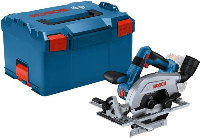Bosch Professional Akku-Handkreissäge GKS 18V-57-2 L Solo mit L-Boxx in Blau/Schwarz - Bild 2