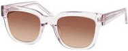 MESSYWEEKEND LU MW 015 Sonnenbrille, quadratisch, Unisex, Kunststoff, beige - Bild 1
