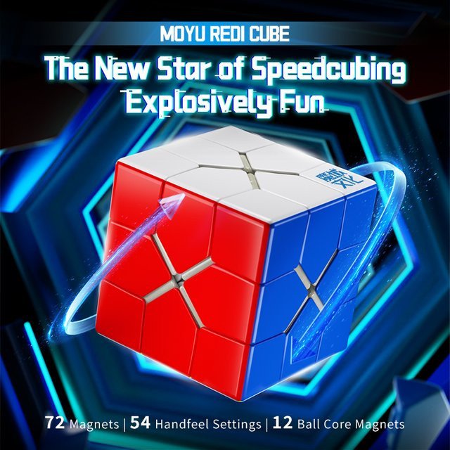 Moyu REDI Cube, Magnetischer Kugelkern, Puzzle, Bunt / Mehrfarbig - Bild 1