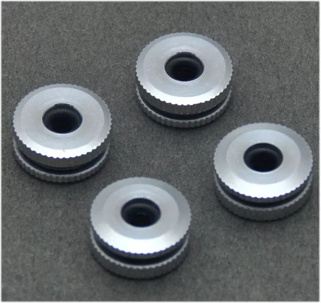 VWINRC Allgemeine Metall Baldachin Mutter, 4-teiliges Set, Grau - Bild 1