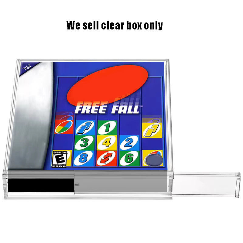 xunbeifang Acryl-Spielkassettenhülle für Game Boy Advance, transparente Retro-Display-Aufbewahrungsbox - Bild 2